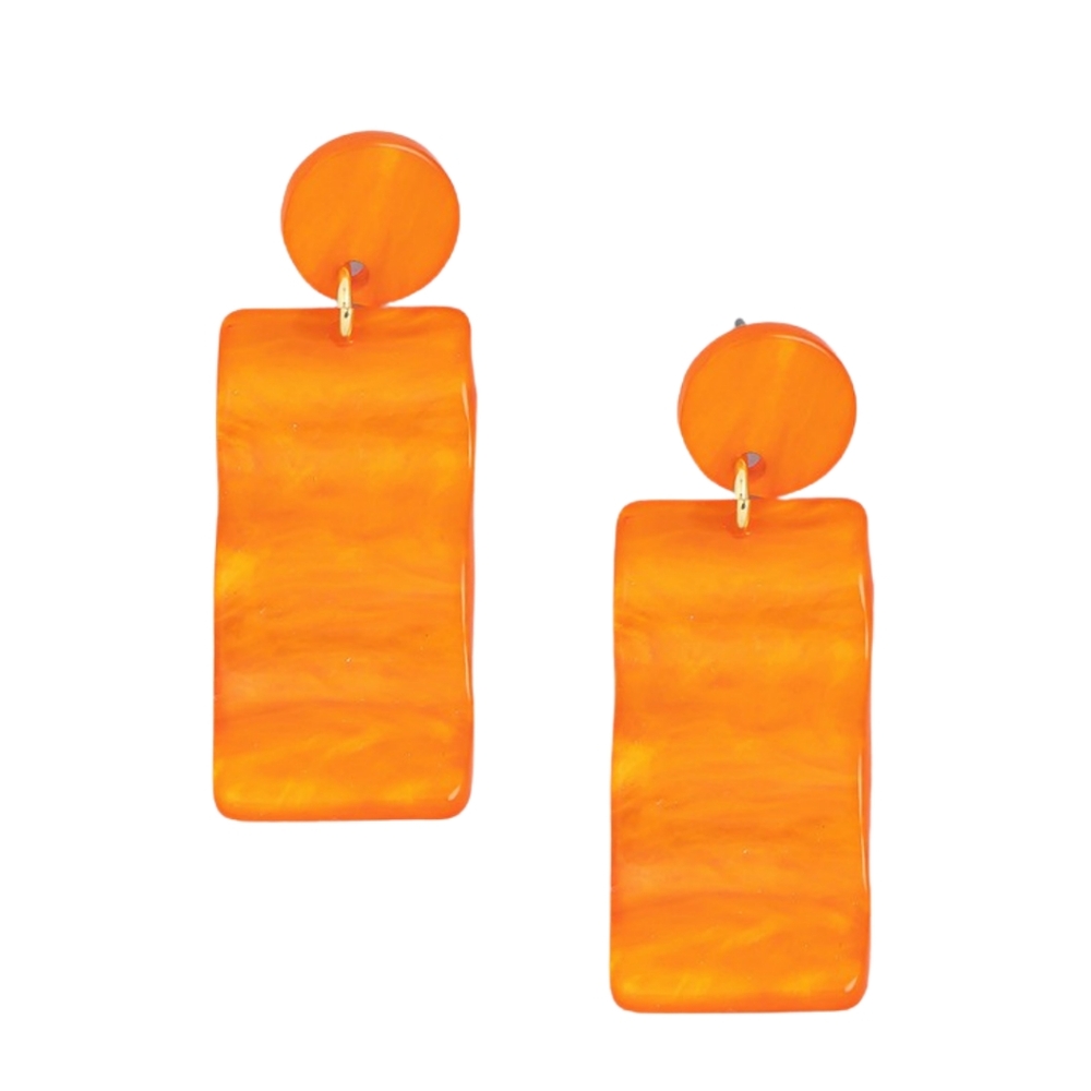 Wavy Drop Earrings